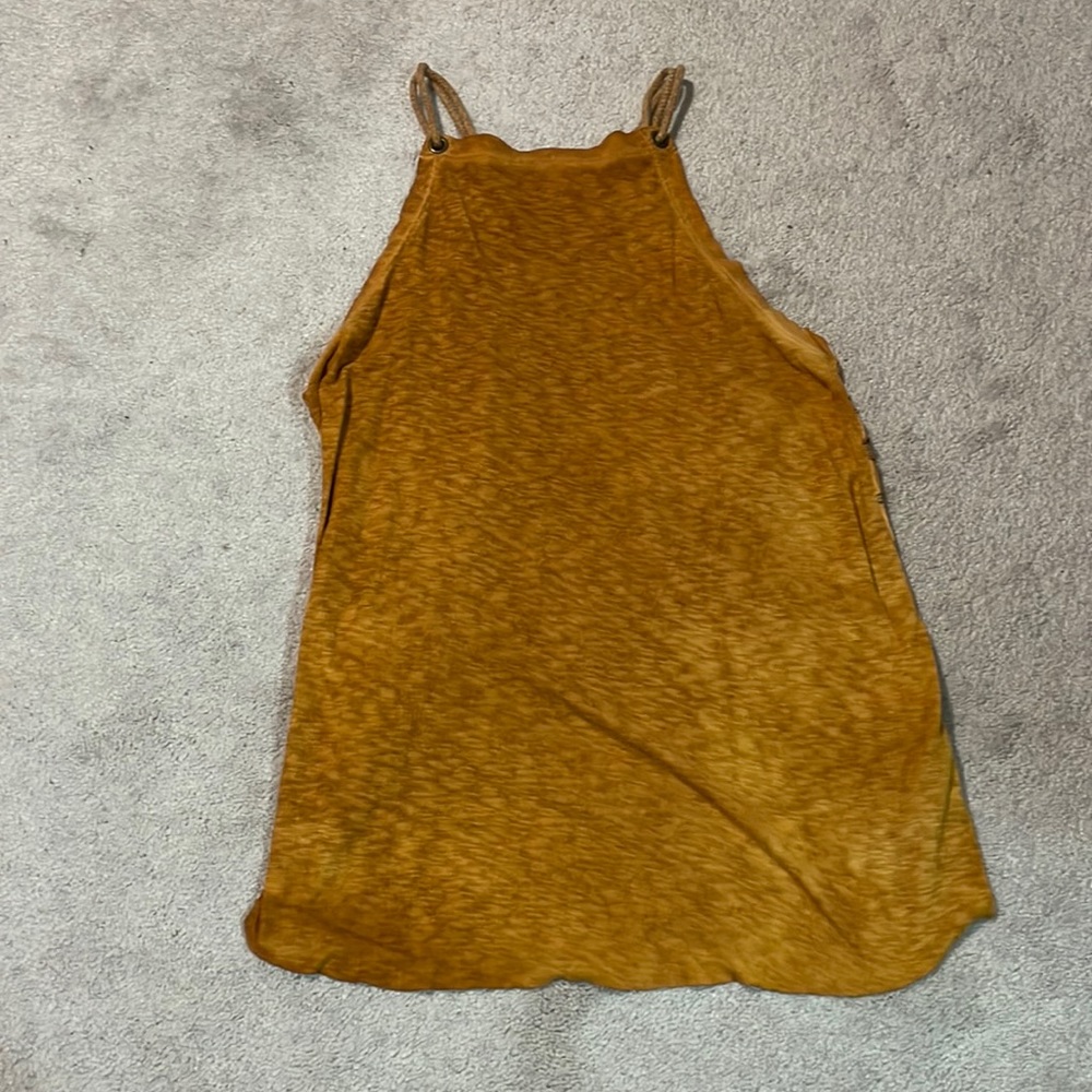 Burnt orange tank